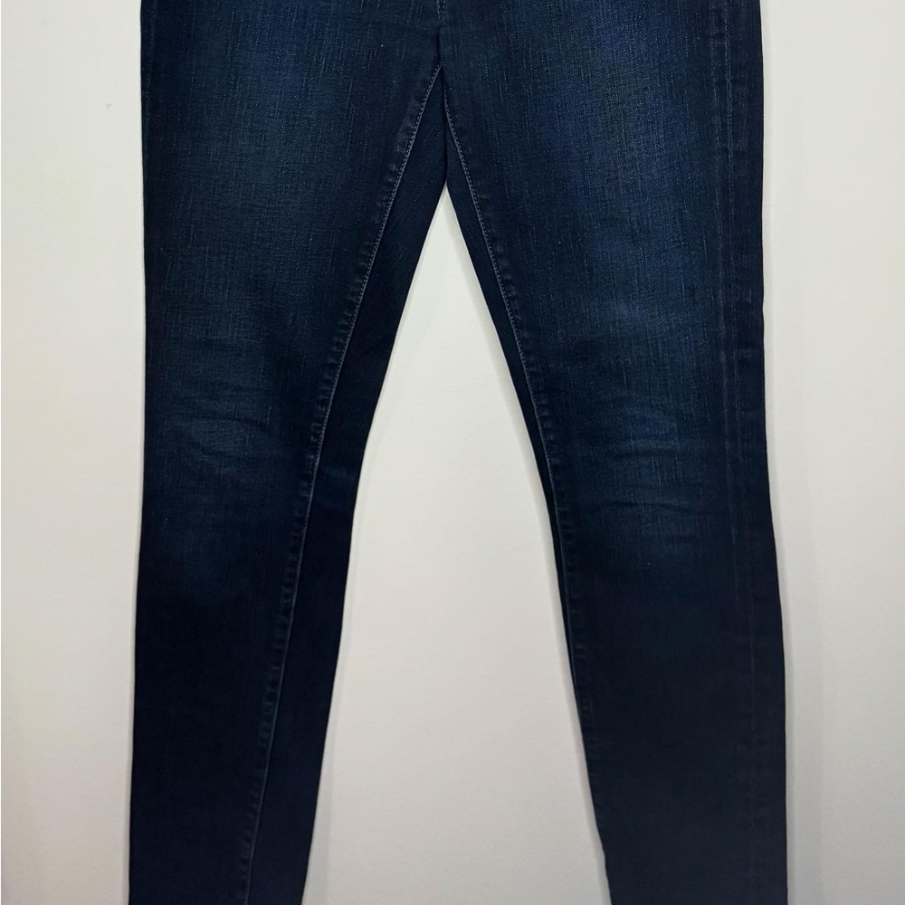 7 For All Mankind High Rise Blue Jeans - Picture 2 of 4